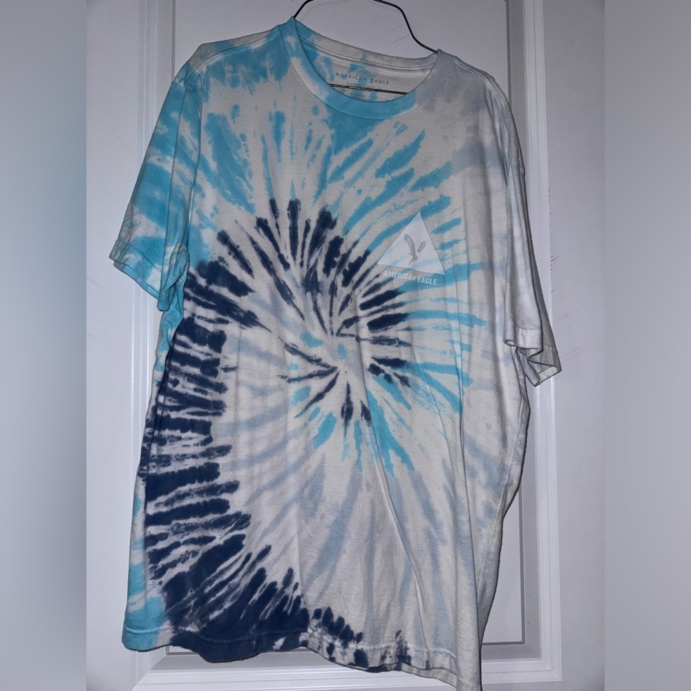 american eagle tie dye tee